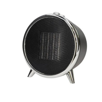 1500W Electric Ceramic Heater, 2 Power Levels, Adjustable Thermostat, Overheat and Anti-Tipping Protection, for Home and Office