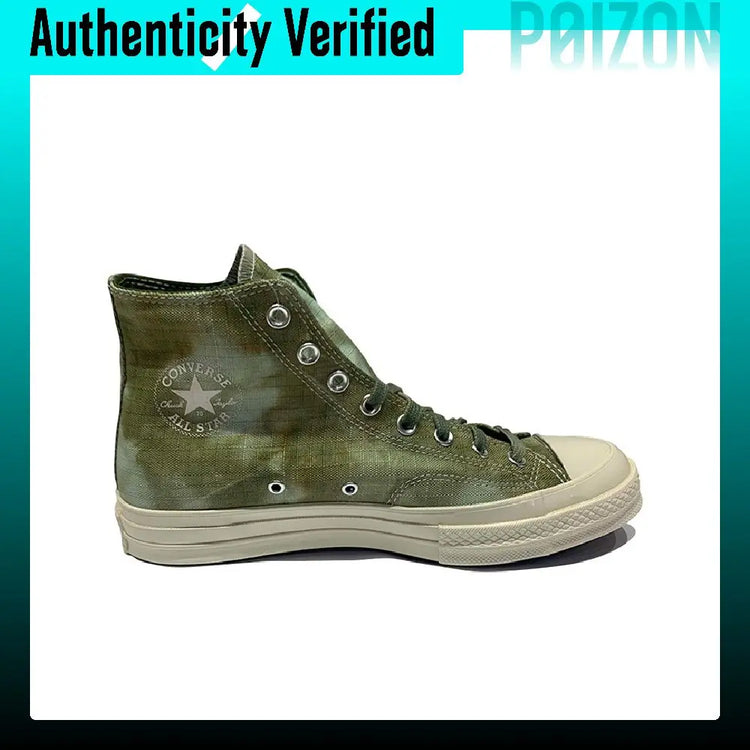Converse Chuck 70 Canvas Shoes Unisex High-top Green 167648C