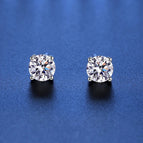 4 Prong With box / 1.0ct 2pc Zircon
