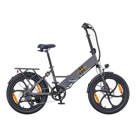 HillMiles Mile 2 Adulto 250W Motore 36V13AH Batteria Pieghevole Città Pendolarismo Bicicletta Elettrica 20*3 pollici Fat Tire Ebike