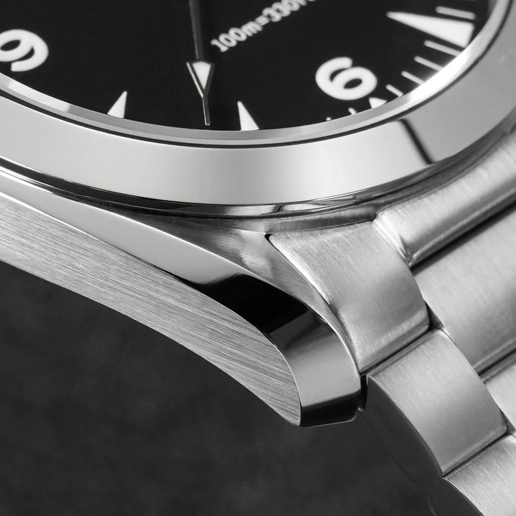 Watchdives WD0006 V2 Watch VH31 Sweep Second Quartz Movement Sapphire Luminous Stainless Steel Watches Waterproof 38mm Watch