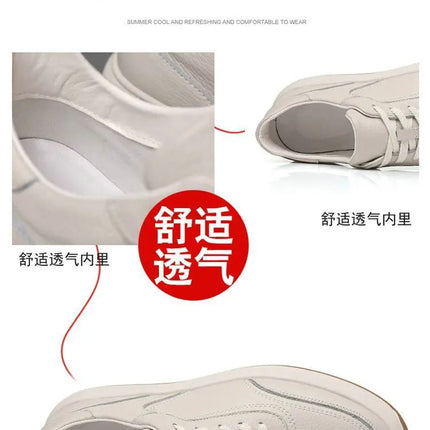 2026 New Men's Leather Shoes Casual Spring Autumn Fashionable Genuine Cowhide Slip-On Breathable Comfortable Anti-Slip Shoes