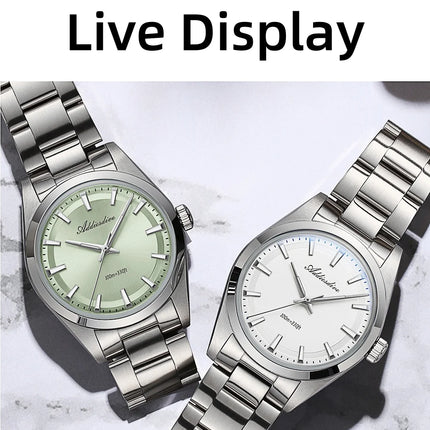 ADDIESDIVE AD2066 Men's Luxury Watch VH31 10Bar Waterproof BGW9 Super Luminous 316L Stainless Steel Reloj Hombre Quartz Watches