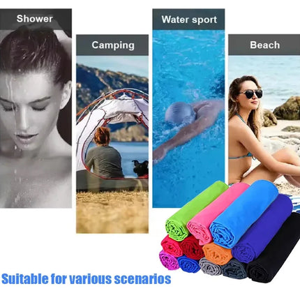 Super absorbent quick-drying soft travel towel for outdoor sports, can be used for travel, yoga, beach, bathing