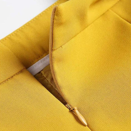 Minigonne estive Donna Chiffon Nero Bianco Moda Ufficiale Faldas 2022 Mujer Coreano Gonna a tubino Vita alta Breve Jupe femminile