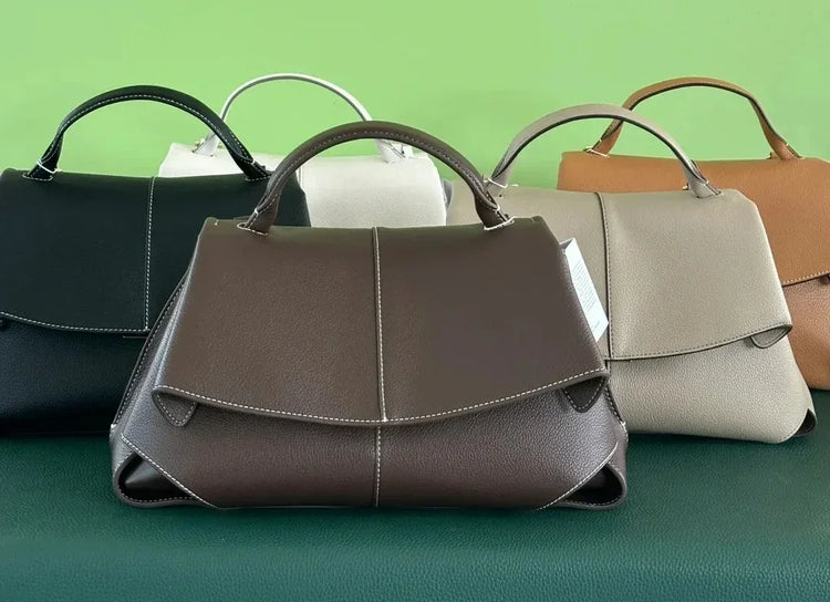 Borse in Pelle di Lusso per Donne – Pezzi di Alta Gamma con Design Plissettato e Ampia Capacità