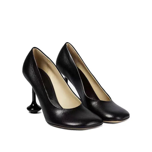 2025 Designers Luxury Party Women High Heels White Dress Pumps Designer Strange Heel Stiletto Sexy Wedding Single Shoes Woman