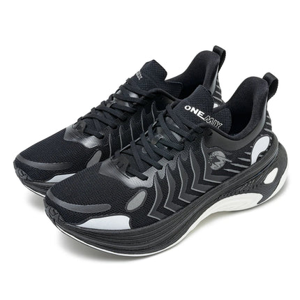 ONEMIX nuove scarpe da corsa Orca per uomo Cushion Training Outdoor Athletic Sport Shoes Sneakers invernali da uomo antiscivolo resistenti all'usura PlatiNum