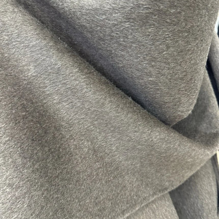 Newest Luxury Coffee Scarf Collar Wool Coat Women Loose Elegant Ladies Autumn Winter Jacket Causal Handmade Women's Jacket2025