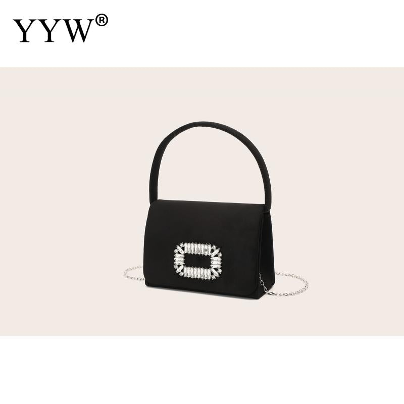 2023 nuove mini borse rosa per le donne pochette da sera per banchetti con catena borse casual in modalità piccola festa elegante Bgas in pelle PU