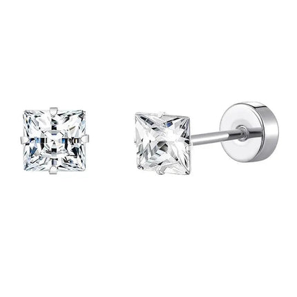2 pz/set In Acciaio Inox Cuore Luna Earbone Della Vite Della Vite Della Sfera Orecchini con perno per Le Donne di Modo Dell'orecchio Trago Cartilagine Body Piercing platinumshop