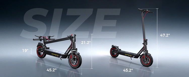 IScooter i10 Scooter elettrico 10 pollici 650W 15Ah Scooter elettrico pieghevole Kick Scooter gamma massima 45km eScooter elettrico Whit APP