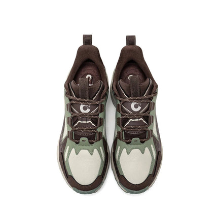 ONEMIX Scarpe casual da uomo autunno inverno Scarpe da trekking antiscivolo e resistenti all'usura con assorbimento degli urti morbido ed elastico PlatiNum
