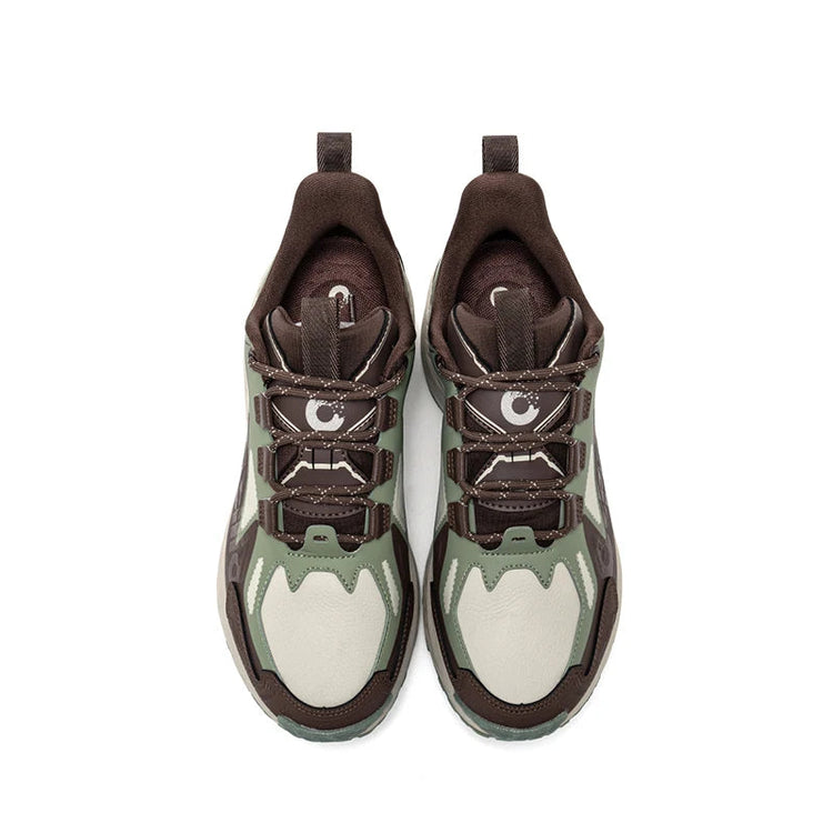 ONEMIX Scarpe casual da uomo autunno inverno Scarpe da trekking antiscivolo e resistenti all'usura con assorbimento degli urti morbido ed elastico PlatiNum