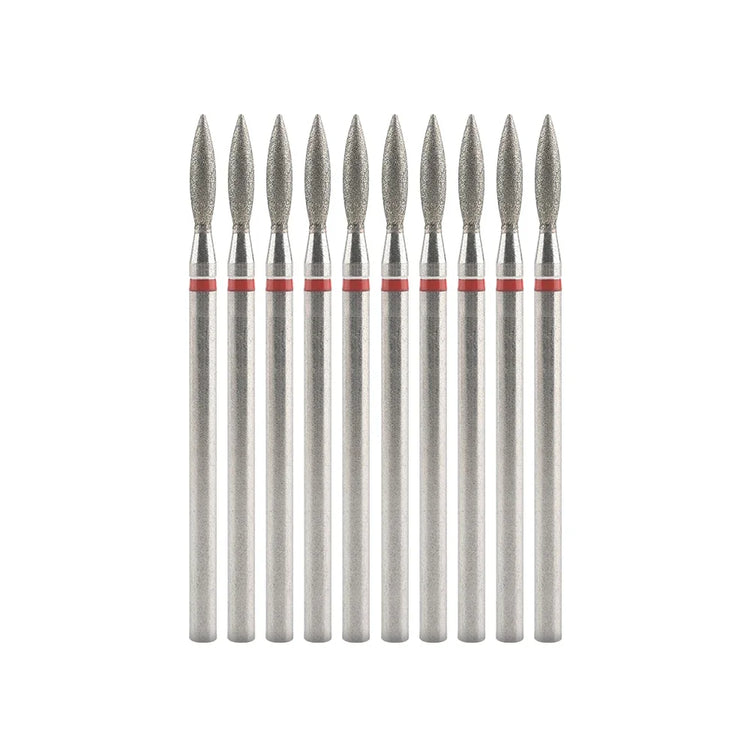 10Pcs Diamond Milling Cutter For Manicure Electric Nail Drill Bits Accessory Pedicure Machine Nail File Gel Remover Tool uñas Accesorios Y Herramientas