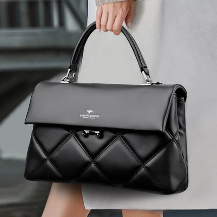 Women's Bag New Trend Korean Handbags Designer Luxury Brand Ladies Shoulder Bags Soft Leather Fashion Versatile Crossbody Bags PlatiNum
