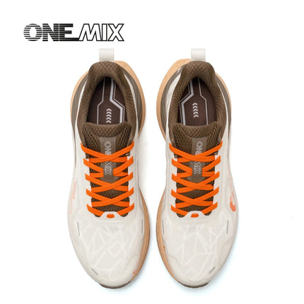 ONEMIX Scarpe da Corsa Leggere per Autunno, per Uomo e Donna, con Ammortizzazione Stabile e Resistenza agli Urti, Scarpe da Passeggio Sportive PlatiNum