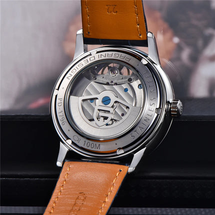 PAGANI DESIGN Nuovo Orologio Meccanico Automatico da Uomo 42MM, Impermeabile 100M, in Acciaio Inossidabile