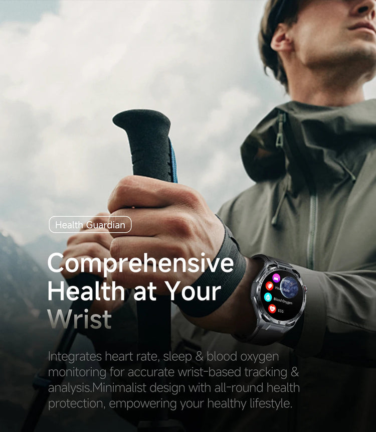 Nuovo Smartwatch 2026 con Analisi AI del Grasso Corporeo, ECG+PPG, Acido Urico, Pressione Sanguigna, Ossigeno nel Sangue, Chiamate, Schermo AMOLED per Uomini e Donne platinumshop