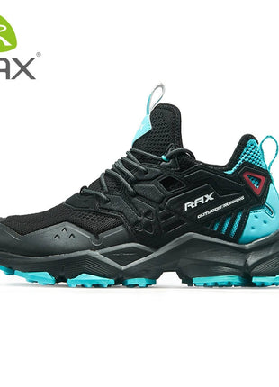 RAX Running Shoes Men&Women Outdoor Sport Shoes Breathable Lightweight Sneakers Air Mesh Upper Anti-slip Natural Rubber Outsole PlatiNum