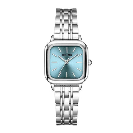 Orologio da donna di lusso Orologio da polso al quarzo da donna con cintura in acciaio alla moda delle migliori marche Montre Femme Bellissimi regali Orologi da donna di lusso platinumshop