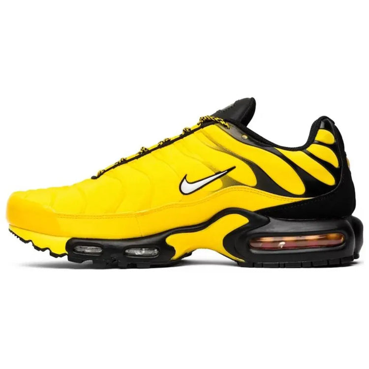 Nike Air Max Plus TN Unisex Sneakers Yellow Round Toe Low Top Comfort Casual Running Shoes AV7940-700