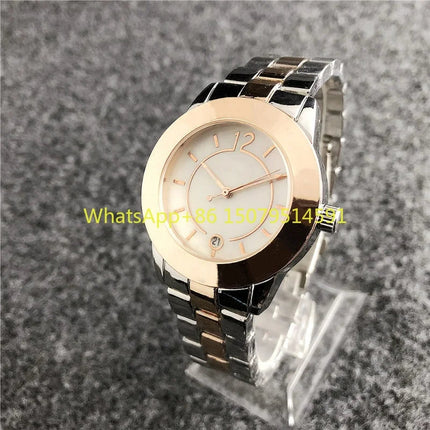 Nuovi Orologi da Donna di Lusso, Moda, Calendario, Acciaio Inossidabile, Quarzo, Orologi da Polso da Donna, Reloj Mujer, Best Seller, Montre platinumshop