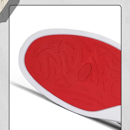 2025 New Men's Casual Shoes Comfortable Soft Punk Style Board Shoes Fashion Nail Anti Slip Wear Resistant Personalized Sneakers
