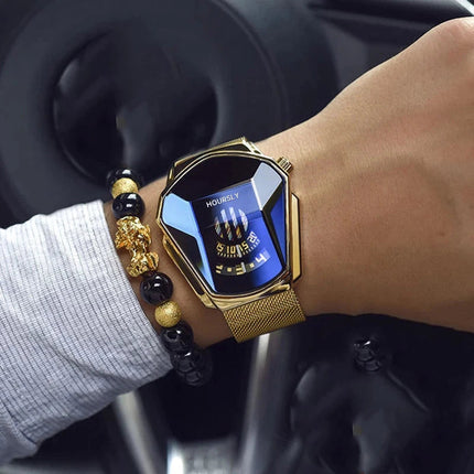 Orologio al quarzo impermeabile con personalità del motociclo di nuova tendenza da uomo platinumshop