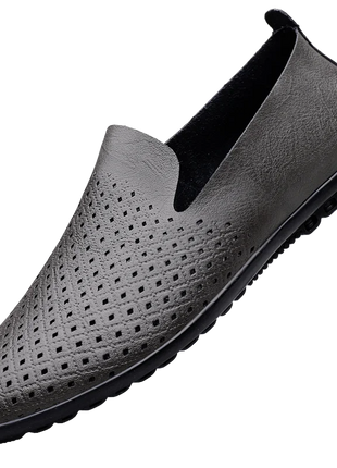 Scarpe da uomo in vera pelle Casual formali mocassini da uomo mocassini estate italiana traspirante Slip on scarpe da barca maschili Over Size 50 51