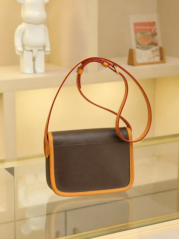 Borsa a tracolla da donna spaziosa e leggera in microfibra effetto pelle, perfetta per il weekend, lo shopping al supermercato e l'uso quotidiano.