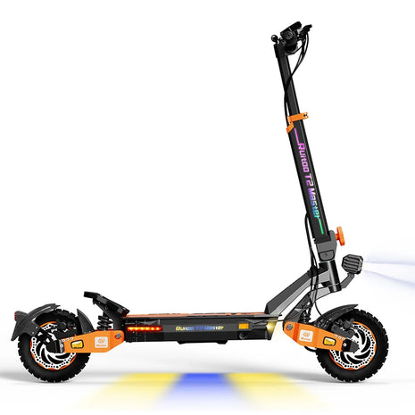 Monopattino Elettrico Ruitoo T2 Master Potente 1200W 52V 20.8AH Batteria al Litio Bluetooth Idraulico Unisex - Spedizione Diretta da Magazzino FR