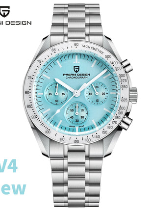 2026 Nuovo PAGANI DESIGN 1701 V5 Orologi da uomo Orologio al quarzo di lusso da uomo Sport Cronografo velocità AR Vetro zaffiro 100M Impermeabile