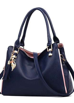 Luxury Handbags Women Bags Designer Fashion Soft PU Leather Tote Bags For Women 2024 Large Capacity Tote Bag Shopping Handbag PlatiNum