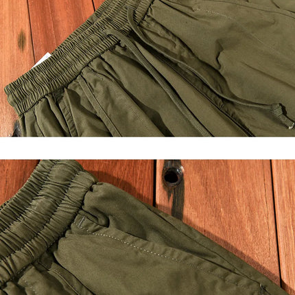 Winter New Thickened 100% Cotton Cargo Velvet Men's Winter Pants Comfortable Soft Keep Warm Retro Street Trousers  AZ640