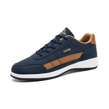Pu Leather Men Shoes Sneakers Trend Casual Breathable Leisure Male Sneakers Non-Slip Footwear Vulcanized Shoes Tenis Masculino