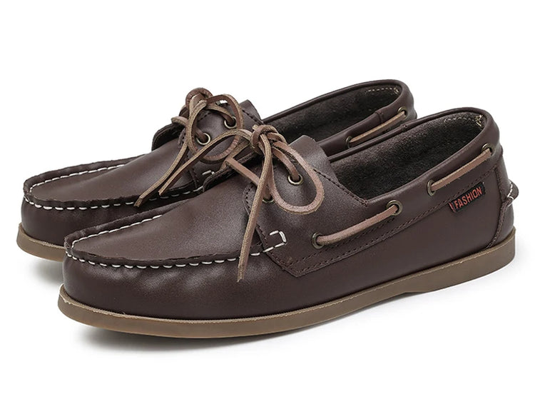 Moda uomo scarpe da barca scarpe da ponte Casual in pelle 2023 mocassini primavera autunno Designer di marca di lusso antiscivolo vendita calda