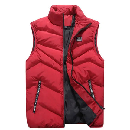 brand Plus size vest Mens Jacket Sleeveless Vests  Jackets men Casual Coats Mens Vest Man Cotton Thicken Waistcoat 8XL