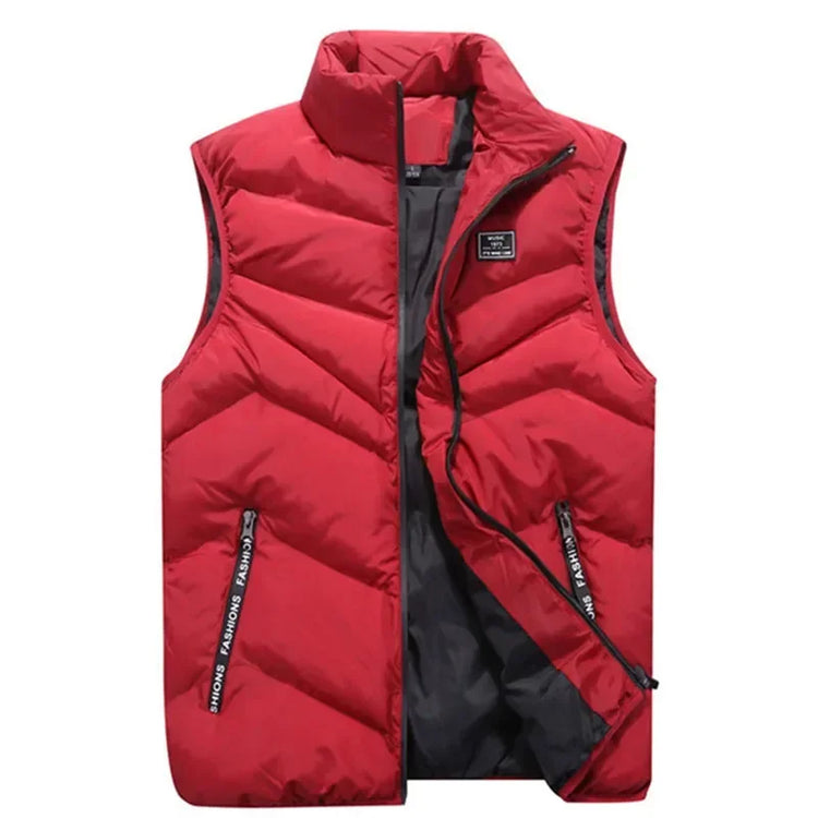 brand Plus size vest Mens Jacket Sleeveless Vests  Jackets men Casual Coats Mens Vest Man Cotton Thicken Waistcoat 8XL