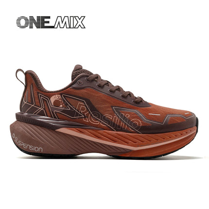 ONEMIX Scarpe da Corsa Leggere per Autunno, per Uomo e Donna, con Ammortizzazione Stabile e Resistenza agli Urti, Scarpe da Passeggio Sportive PlatiNum