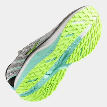Joma Victory Men 2512 Grey Running Shoes feature a breathable upper, excellent cushioning, and a high-grip sole, perfect for training and asphalt races, making them a reliable choice for men's running shoes. PlatiNum