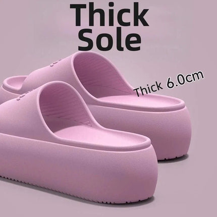 Ciabatte Casual Antiscivolo con Suola Spessa, Stile Estivo, Comode Ciabatte da Casa, Ciabatte da Bagno con Rialzo, Ciabatte da Spiaggia da Donna - platinumshop