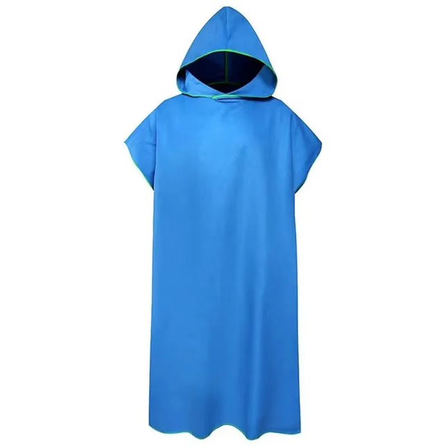 Surf poncho Changing towel Hooded bathrobe Microfiber beach blanket Bath towel Beach towel Wetsuit Adult beach poncho