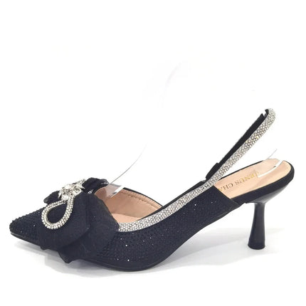 Ultimi Sandali da Donna di Lusso con Diamanti e Cristalli, Tacchi Alti alla Moda, Eleganti Scarpe Italiane da Donna per Feste