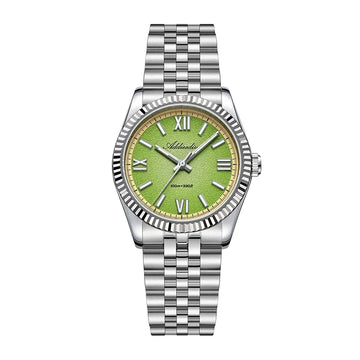 ADDIESDIVE New 36mm Men Watch Sapphire Top Brand VH31 Quartz Wristwatch AD2535 Stainless Steel Waterproof 100m Luminous Watch