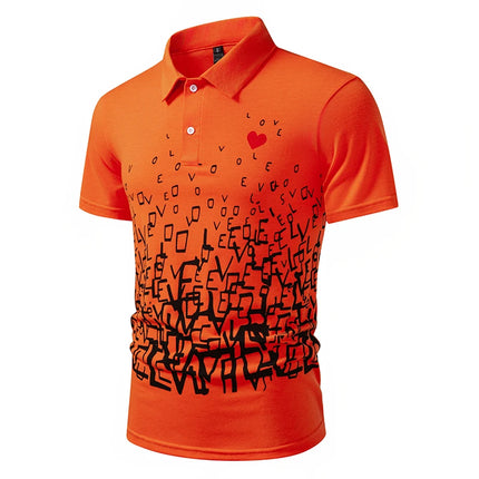 Men's Summer Short Sleeve Polo, Henley Collar T-Shirt, Solid Color T-Shirts, T-Shirt T11