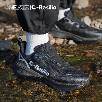 ONEMIX autunno inverno scarpe sportive Casual impermeabili da uomo scarpe da passeggio all'aperto abbigliamento leggero scarpe da papà antiscivolo da donna PlatiNum