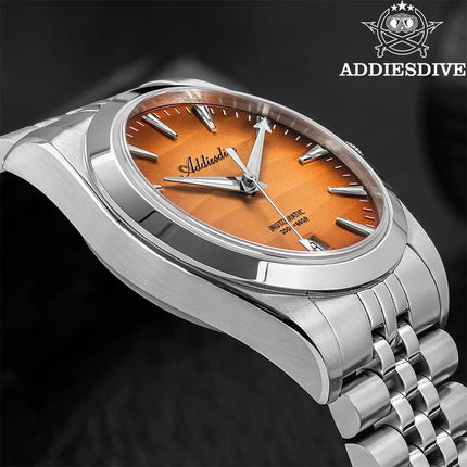 ADDIESDIVE 2026 New Men Watch 39mm Sappphire Automatic 8215 Mechanical Wristwatch 316L Stainless Steel Luminous Waterproof 200m