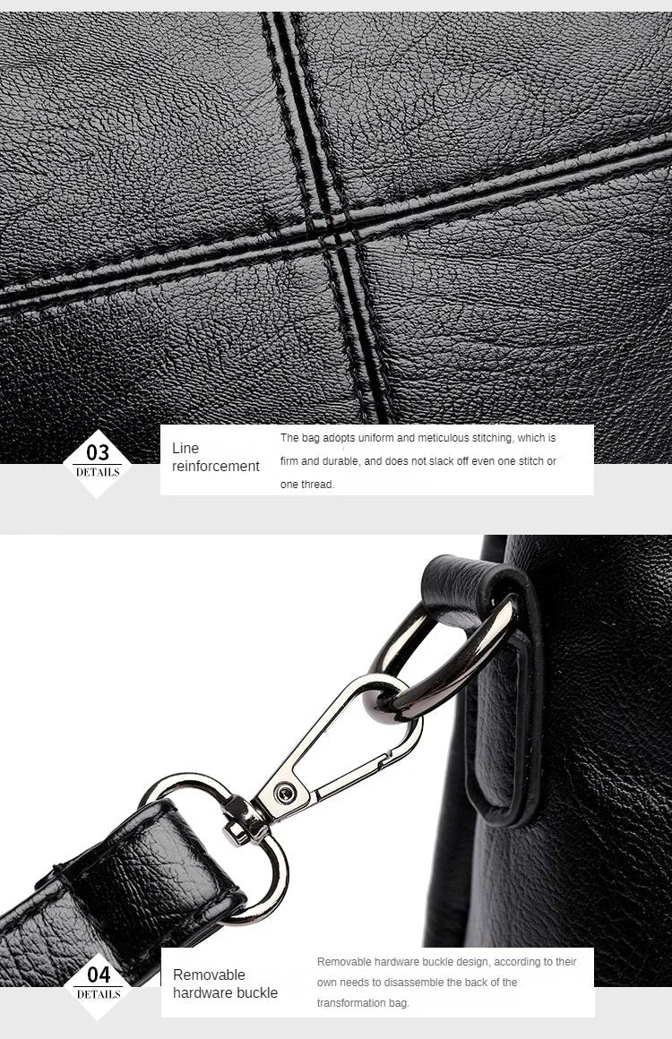 Women's Bags Retro Design Crossbody Bag Trend Quality PU Leather Bucket Shoulder Bags Small Handbags for Women PlatiNum