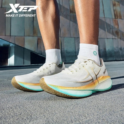 Xtep 360X 2.0 Running Shoes For Men Summer Comfortable Wear-Resistant Lightweight Marathon Training Running Shoes 975219110053 PlatiNum